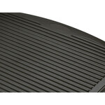 Q-connect repose-pieds - Ergonomique inclinaison ajustable - 45x11.5x34cm - Noir