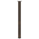 vidaXL Pieds de table de bar 4 pièces Acier naturel 110-112 cm Acier