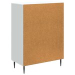 vidaXL Buffet Blanc 66 x 34 5 x 89 5 cm Bois d'ingénierie