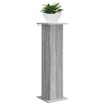 vidaXL Support de Plante 2 pc Sonoma gris 30 5 x 30 x 100 5 cm