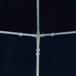 vidaXL Tente de réception 3 x 6 m Bleu