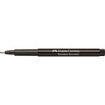 Stylo feutre Fineliner Broadpen pointe large noir FABER-CASTELL