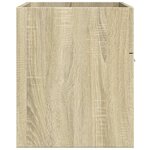 vidaXL Armoire d'évier Chêne sonoma 80x38 5x46 cm Aggloméré