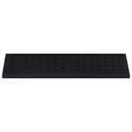 vidaXL Marches d'escalier 10 Pièces 25x75 cm caoutchouc