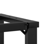 vidaXL Pieds de table basse cadre en O 90x30x43 cm acier