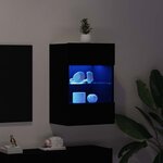 vidaXL Ensemble meuble TV Noir 40 x 30 x 60 5 cm Bois d'ingénierie