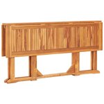 vidaXL Ensemble à manger d'extérieur pliable 7 Pièces Bois solide de teck