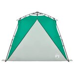 vidaXL Tente de plage 4 personnes libération rapide imperméable