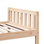 vidaXL Lit pour enfants sans matelas 90x200 cm bois de pin massif