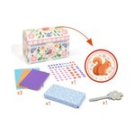 Djeco DJ07929 - Coffre à décorer Précieux trésors