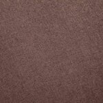 vidaXL Canapé à 3 places tissu marron