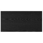 vidaXL Étagère à livres 4 Pièces Noir 60 x 30 x 1.5 cm Bois d'ingénierie