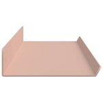 vidaXL Étagère flottante 4 pc Rose 80 x 9 x 2 5 cm Acier
