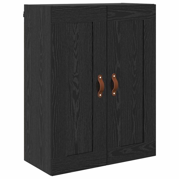 vidaXL Meuble mural Chêne noir 69 5 x 34 x 90 cm Bois d'ingénierie