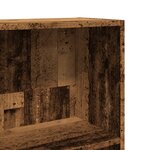 vidaXL Bibliothèque vieux bois 80x30x152 cm bois d'ingénierie