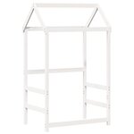 vidaXL Toit de lit pour enfants blanc 98x70x176 5cm bois de pin massif