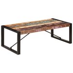 vidaXL Table basse 120x60x40 cm Bois de récupération solide