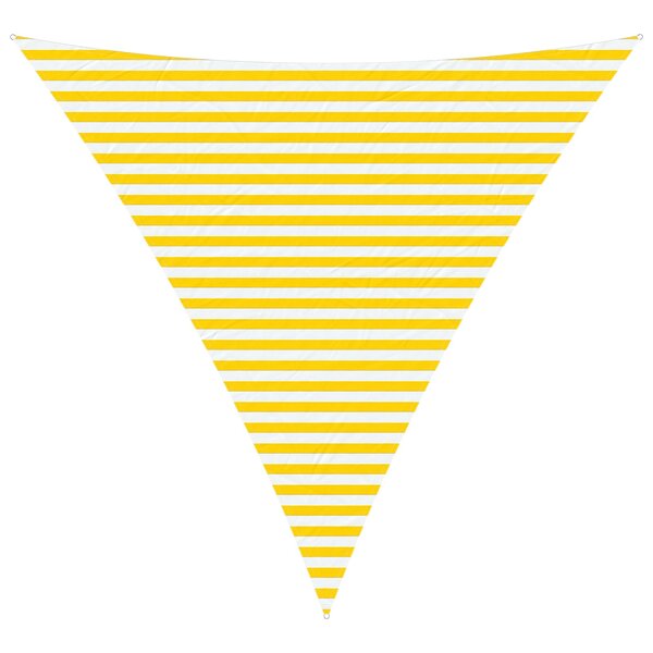 vidaXL Voile d'ombre 4 x 4 x 4 m 100   polyester Oxford Triangulaire