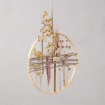 Tige d'eucalyptus en bois 20 cm