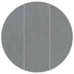 vidaXL Bâche de piscine gris clair Ø396 cm géotextile polyester