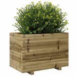 vidaXL Jardinière 70x40x49 5 cm bois de pin imprégné