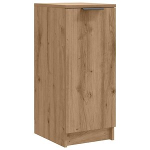 vidaXL Armoire à chaussures chêne artisanal bois d'ingénierie