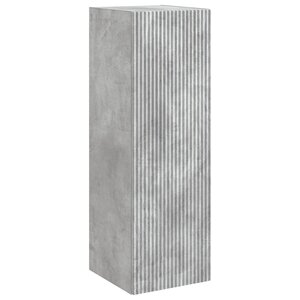 vidaXL Cabinet de Salle de Bain Mural Gris béton 33 x 34 5 x 100 cm