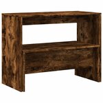 vidaXL Ensemble table à manger et bancs 3 Pièces bois d'ingénierie