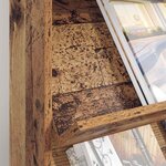 vidaXL Étagère à magazines avec étagère Bois ancien 70 x 41 x 96 cm