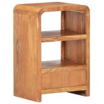 vidaXL Table de chevet 40x30x60 cm Bois acacia massif et finition miel