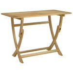 vidaXL Ensemble à manger de jardin 5 Pièces Bois d'acacia solide
