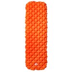 vidaXL Matelas de camping gonflable 1 personne orange 190x58x6 cm