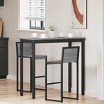 vidaXL Table de salle à manger / Table de repas Bois d'ingénierie