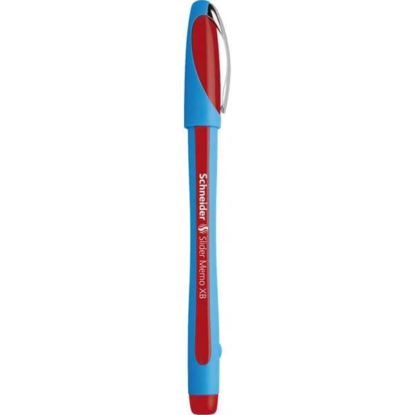 Stylo à bille Slider Memo Pointe Extra Large rouge SCHNEIDER