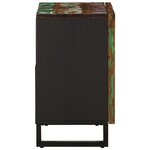 vidaXL Armoire lavabo de salle de bain 62x34x58cm bois massif d'acacia