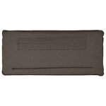 vidaXL Tête de lit capitonnée Gris Naturel et Clair 160 cm Pin massif