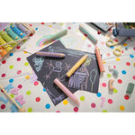 Crayon multi-talents woody 3en1  rond  rouge pastel stabilo