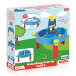 Dolu 3070 - Table d'activités eau et sable 3 en 1