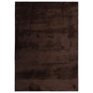 vidaXL Tapis doux à poils moyens et lavable HUARTE Marron 200 x 280 cm