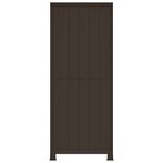 vidaXL Armoire en plastique 68x39x171 5 cm Design de rotin