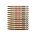 Marqueur PAINT Marker PX21 Pointe conique fine 0 8 - 1 2mm Or x 12 UNI-BALL