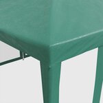 vidaXL Tente de fête avec 10 parois latérales en maille vert 6x4m PEHD