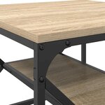 vidaXL Table basse Chêne sonoma 51 x 50 x 40 cm