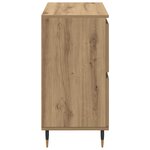 vidaXL Armoire de rangement 3 Pièces Chêne artisanal 60 x 35 x 70 cm