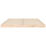 vidaXL Cadre de lit sans matelas 150x200 cm bois massif de pin