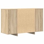 vidaXL Buffet en chêne Sonoma 120x41x75 cm en bois d'ingénierie