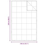 vidaXL Couettes & Duvets Blanc 140 x 220 cm Bas