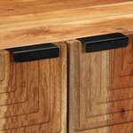 vidaXL Buffet avec étagère Marron 60 x 33 x 75 cm Bois d'acacia massif