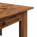 vidaXL Table basse vieux bois 100x60x42 cm bois d'ingénierie