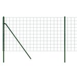 vidaXL Clôture en treillis métallique vert 0 8x25 m acier galvanisé